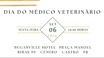 Convite Jantar de Confraterniza&ccedil;&atilde;o Dia do M&eacute;dico Veterin&aacute;rio | Not&iacute;cias