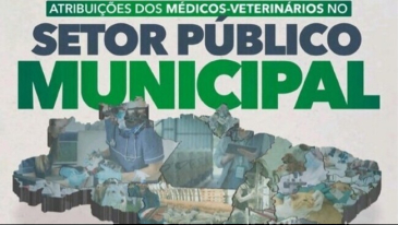 2&ordf; edi&ccedil;&atilde;o da Cartilha sobre as Atribui&ccedil;&otilde;es do M&eacute;dico-Veterin&aacute;rio no Setor P&uacute;blico Municipal | Not&iacute;cias